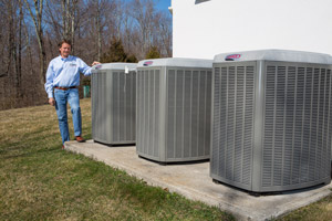 High-efficiency air conditioning in Holmdel