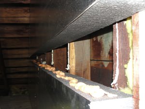 An effective attic insulation system in a Lincroft home
