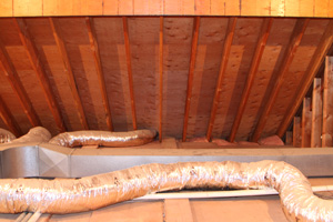 how air ductwork operates within a Lincroft home
