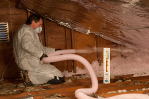 Fiberglass insulation installed New Jersey